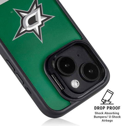 NHL Dallas Stars Jersey iPhone 14 Kickstand Case